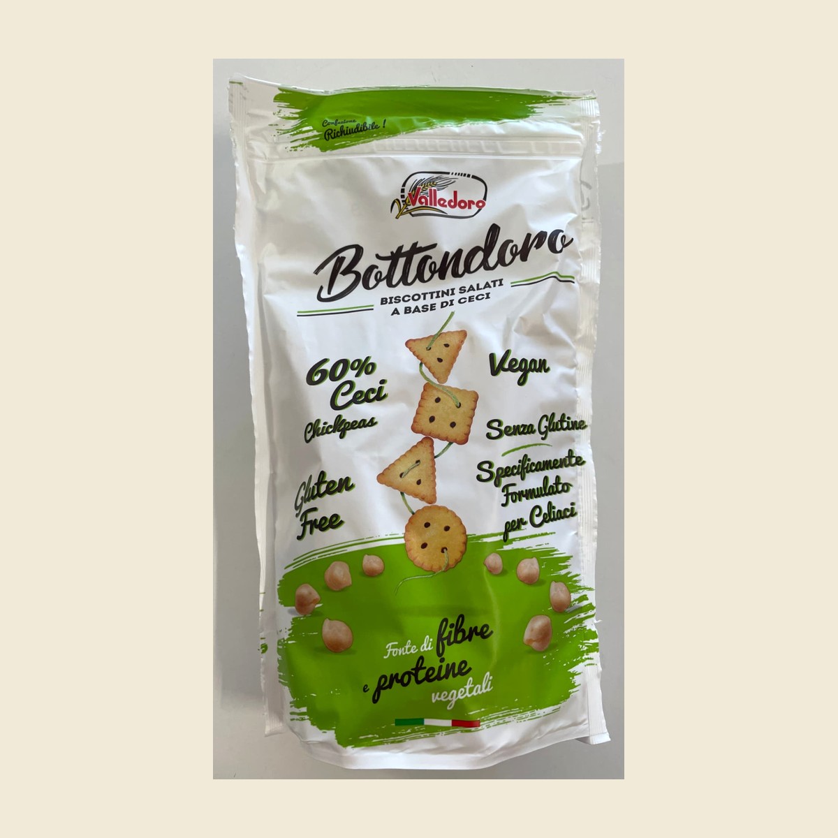 Bottondoro Biscottini Salati ai Ceci