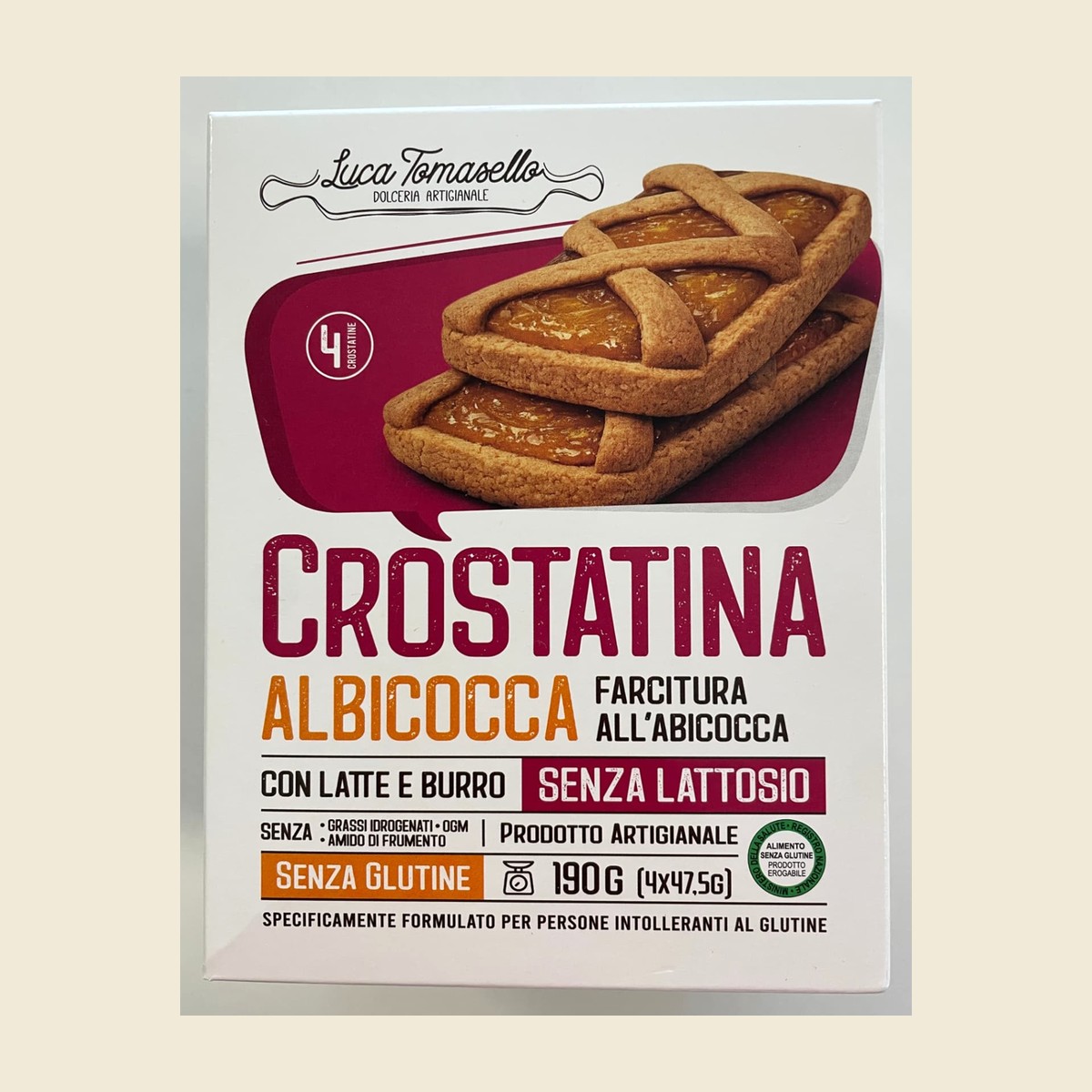 Crostatina all'Albicocca