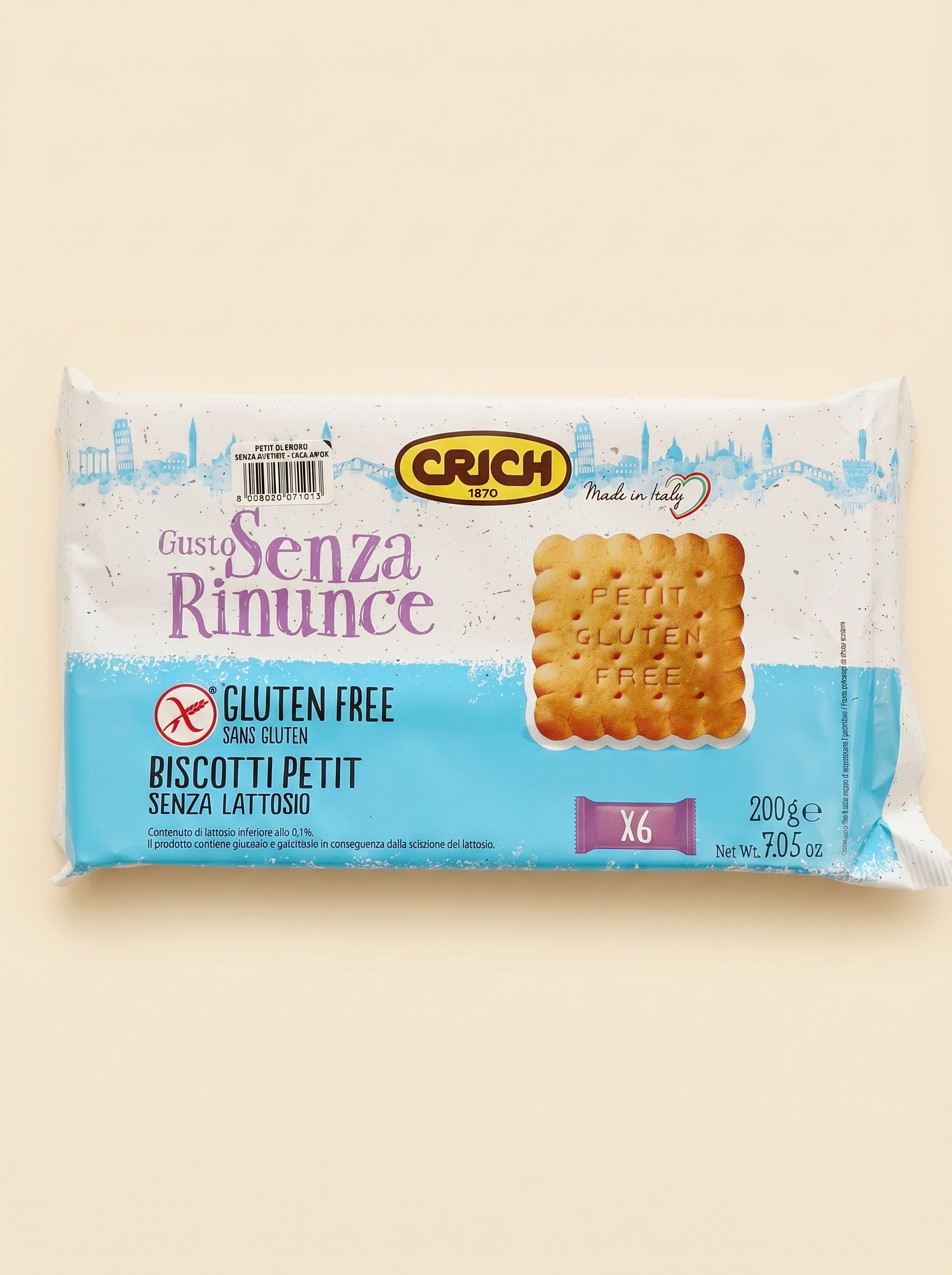 Biscotti Petit Senza Lattosio