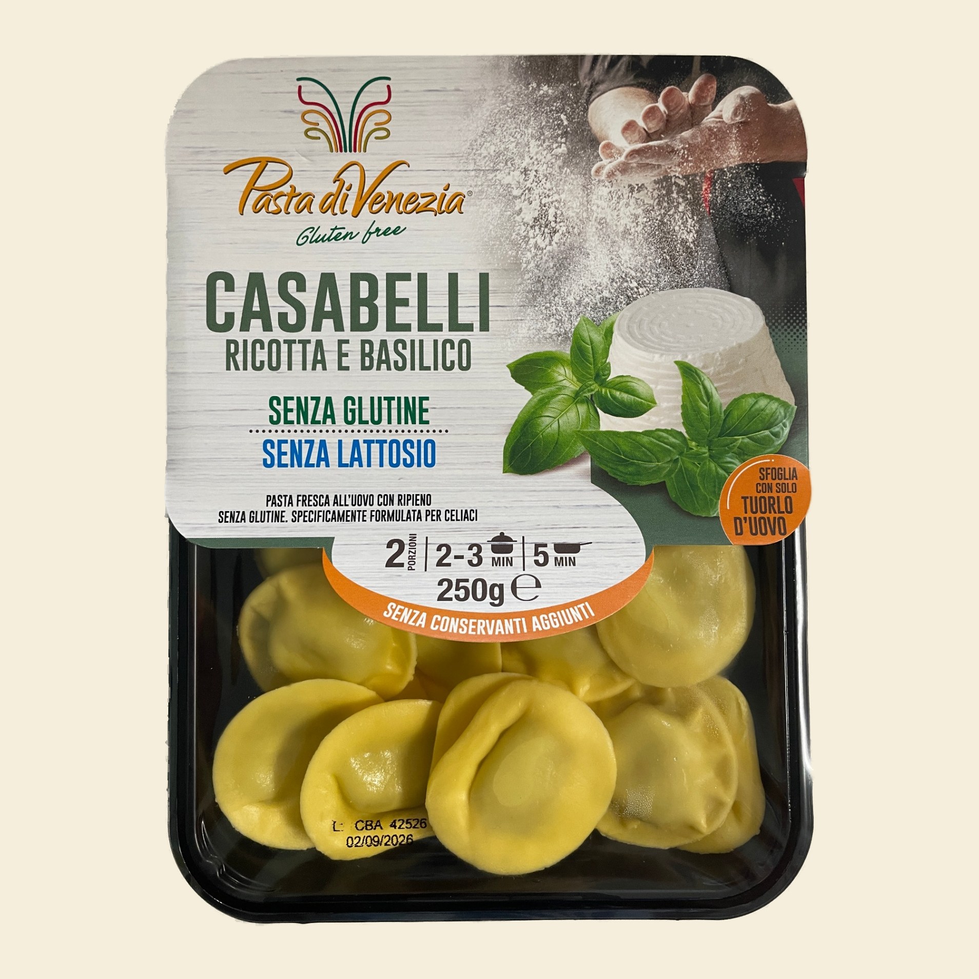 Casabelli Ricotta e Basilico