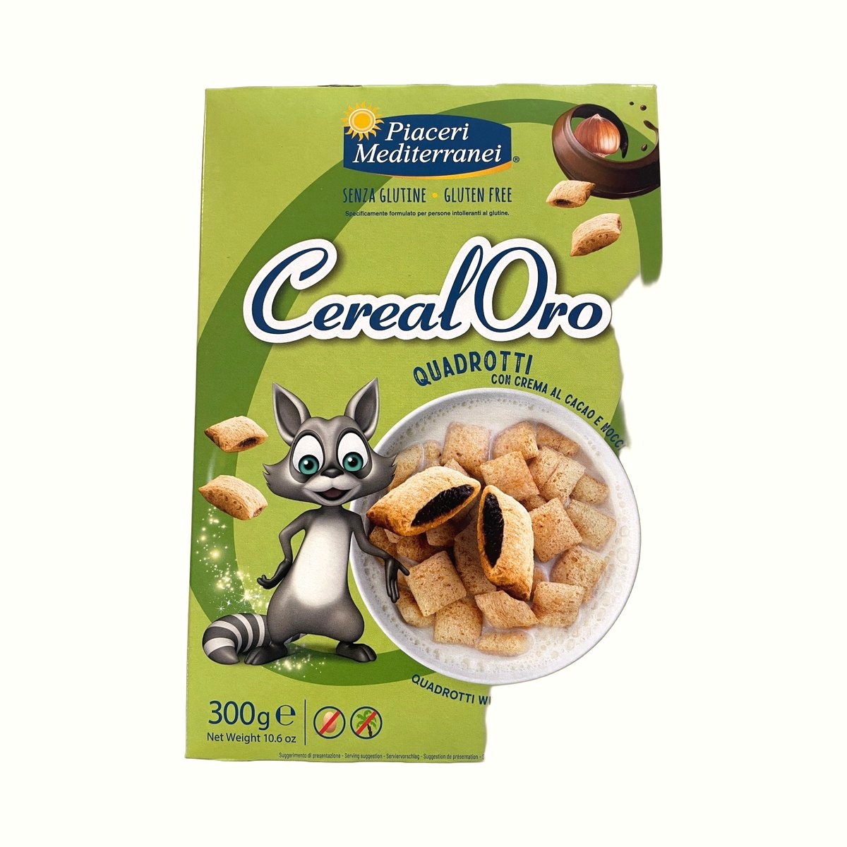 CerealOro Quadrotti con Crema al Cacao e Nocciole