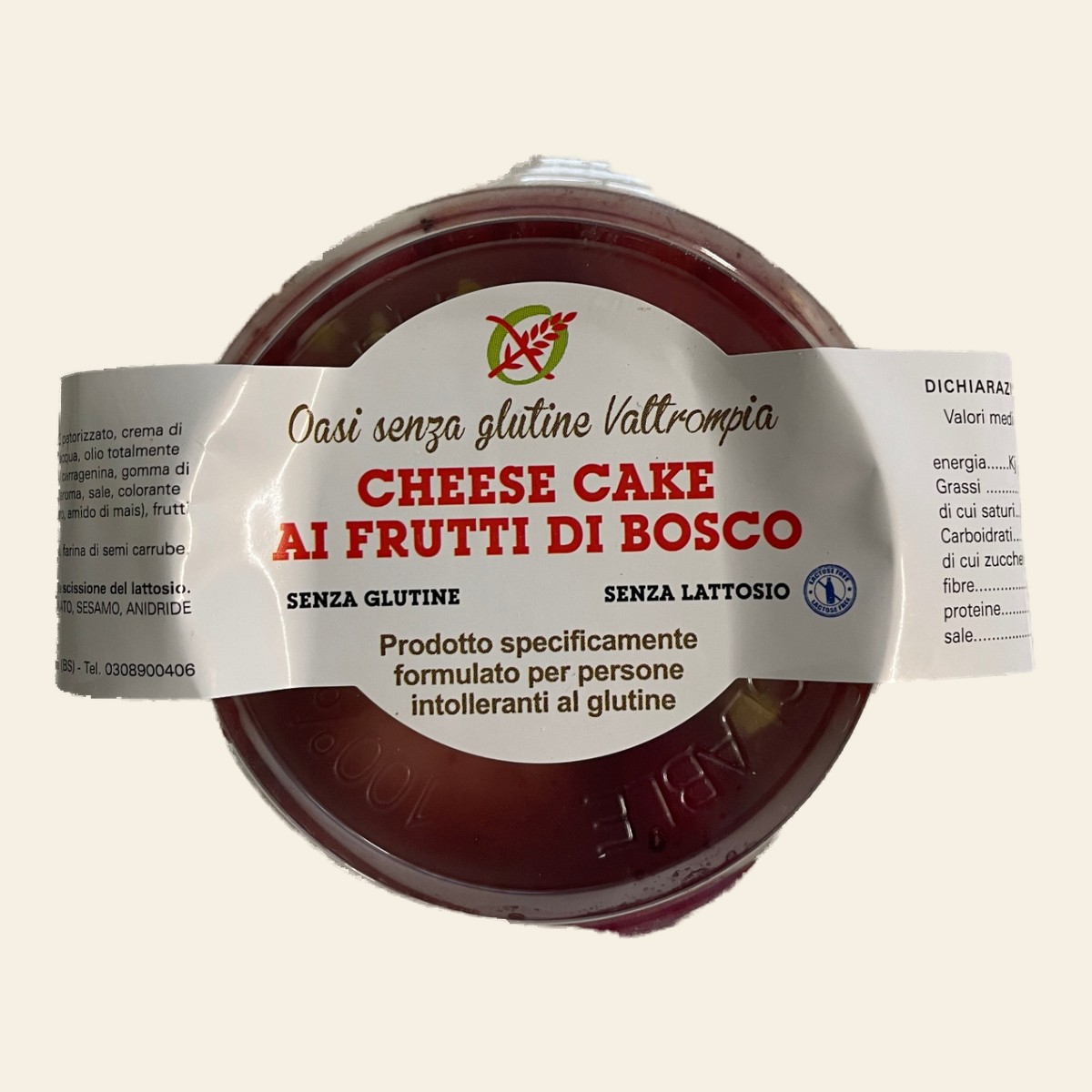 Cheesecake ai Frutti di Bosco
