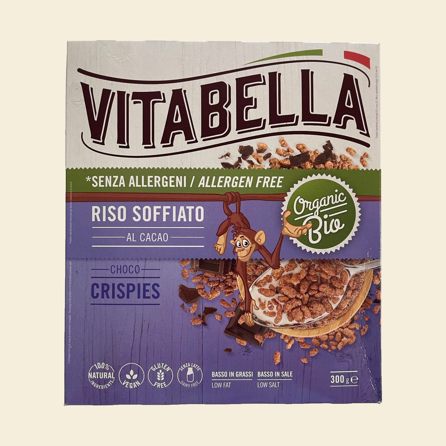 Riso Soffiato al Cacao – Choco Crispies Bio