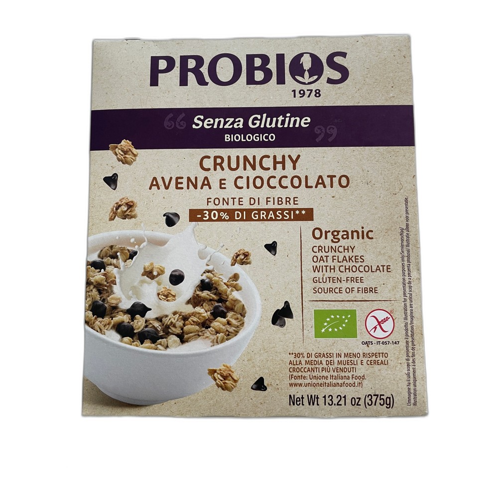 Crunchy Avena e Cioccolato Bio