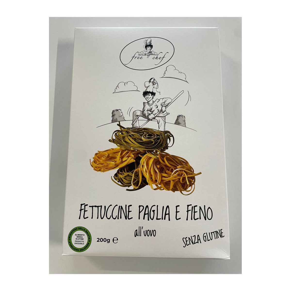 Fettuccine Paglia e Fieno all'Uovo