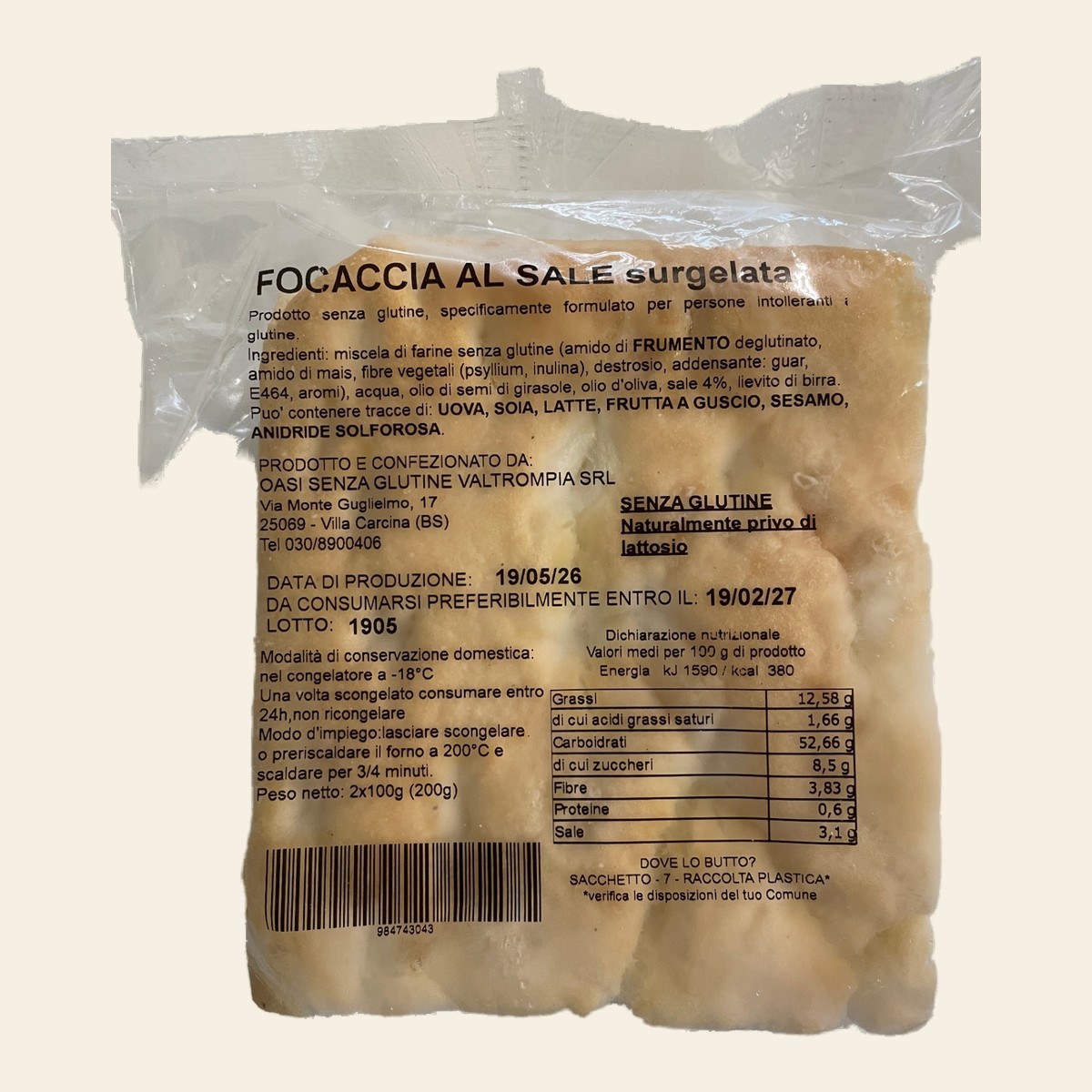 Focaccia al Sale
