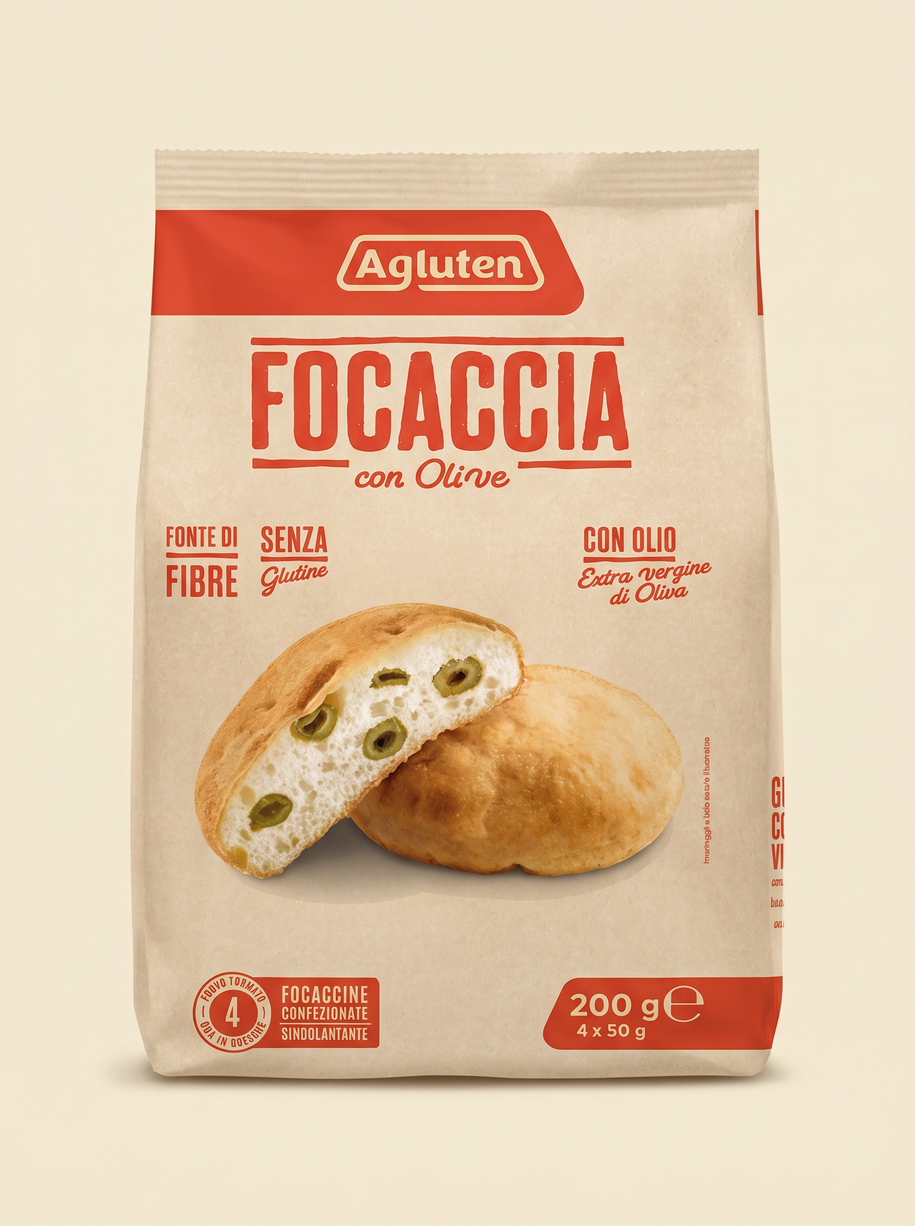 Focaccia con Olive