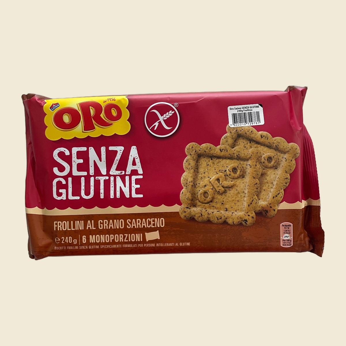 Oro Saiwa Frollini al Grano Saraceno