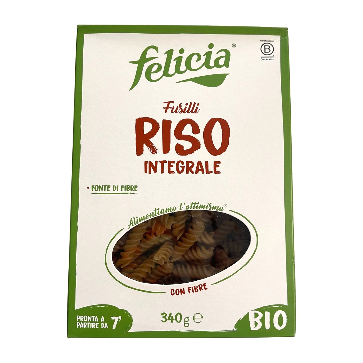 Fusilli Riso Integrale Bio
