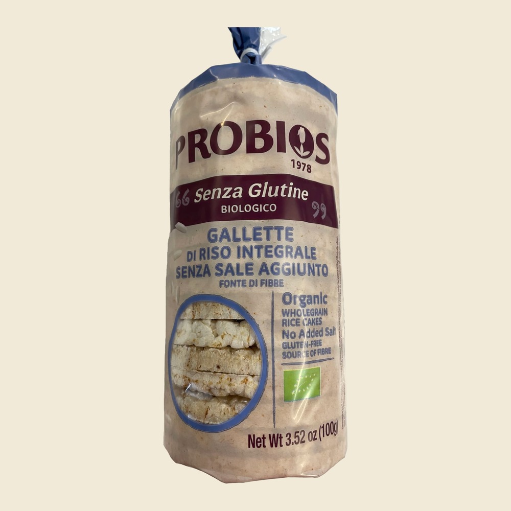 Gallette di Riso Integrale senza Sale