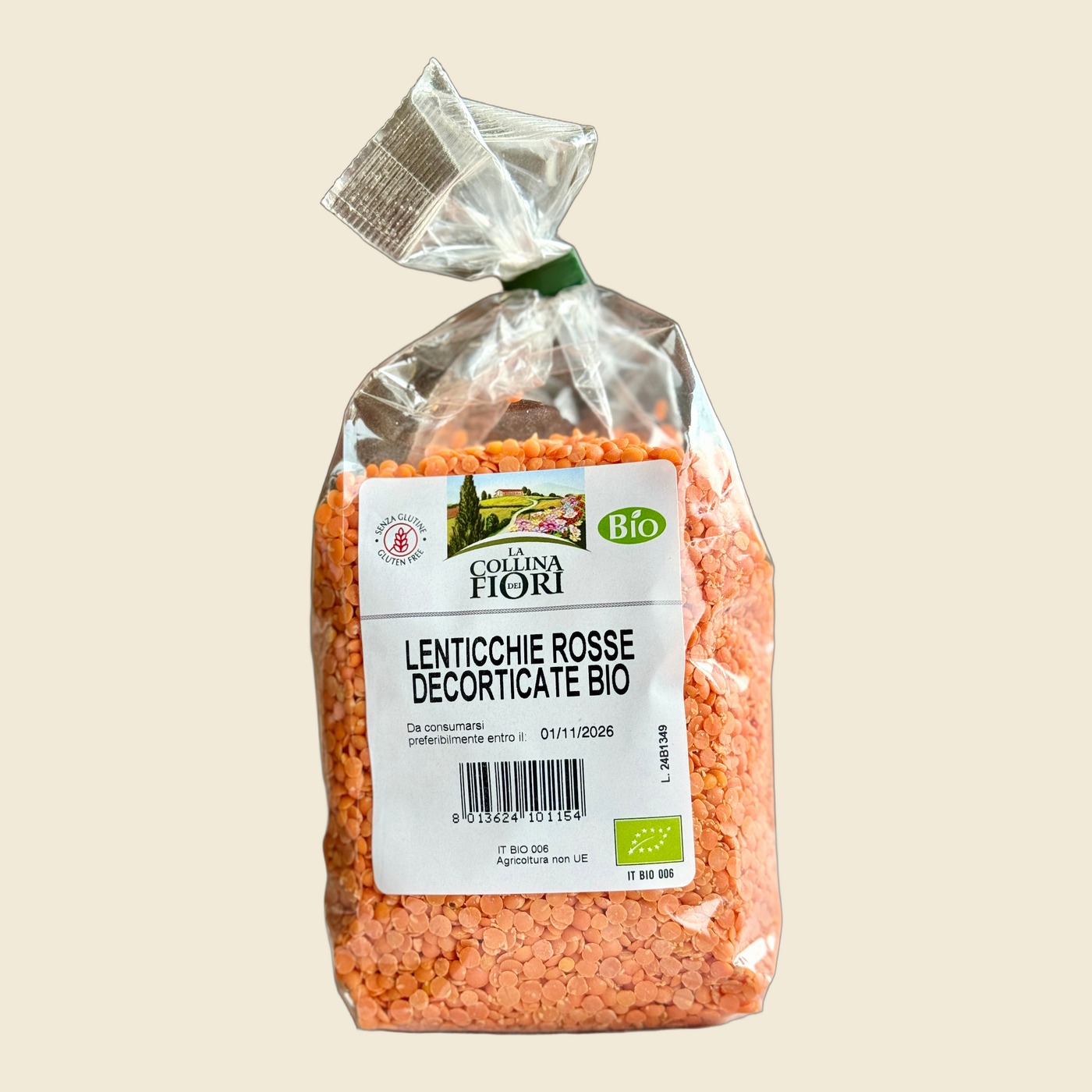 Lenticchie Rosse Decorticate Bio