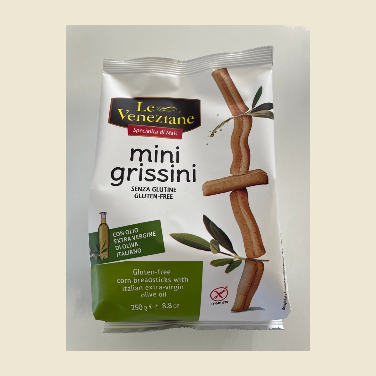 Mini Grissini con Olio Extra Vergine di Oliva