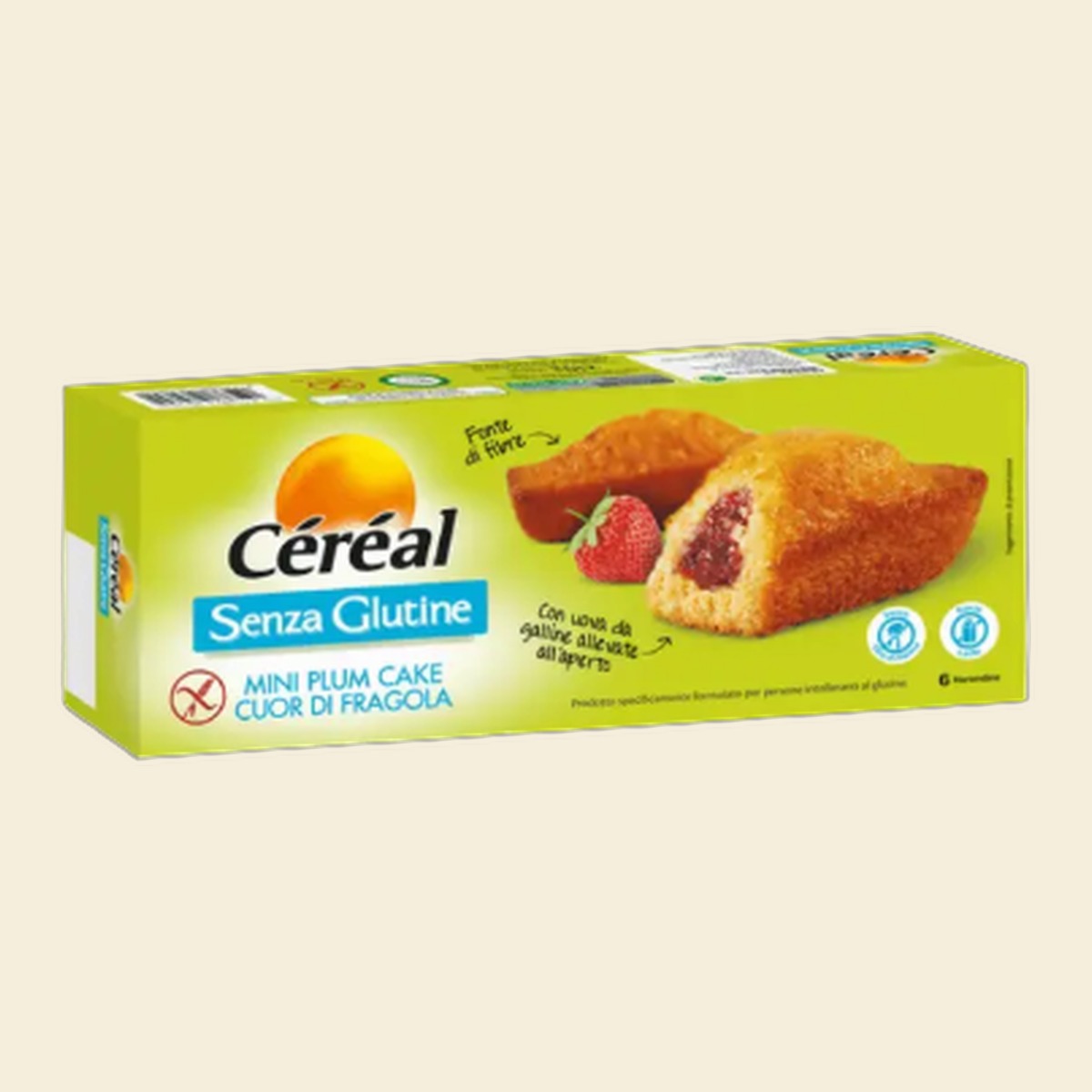 Mini Plum Cake Cuor di Fragola