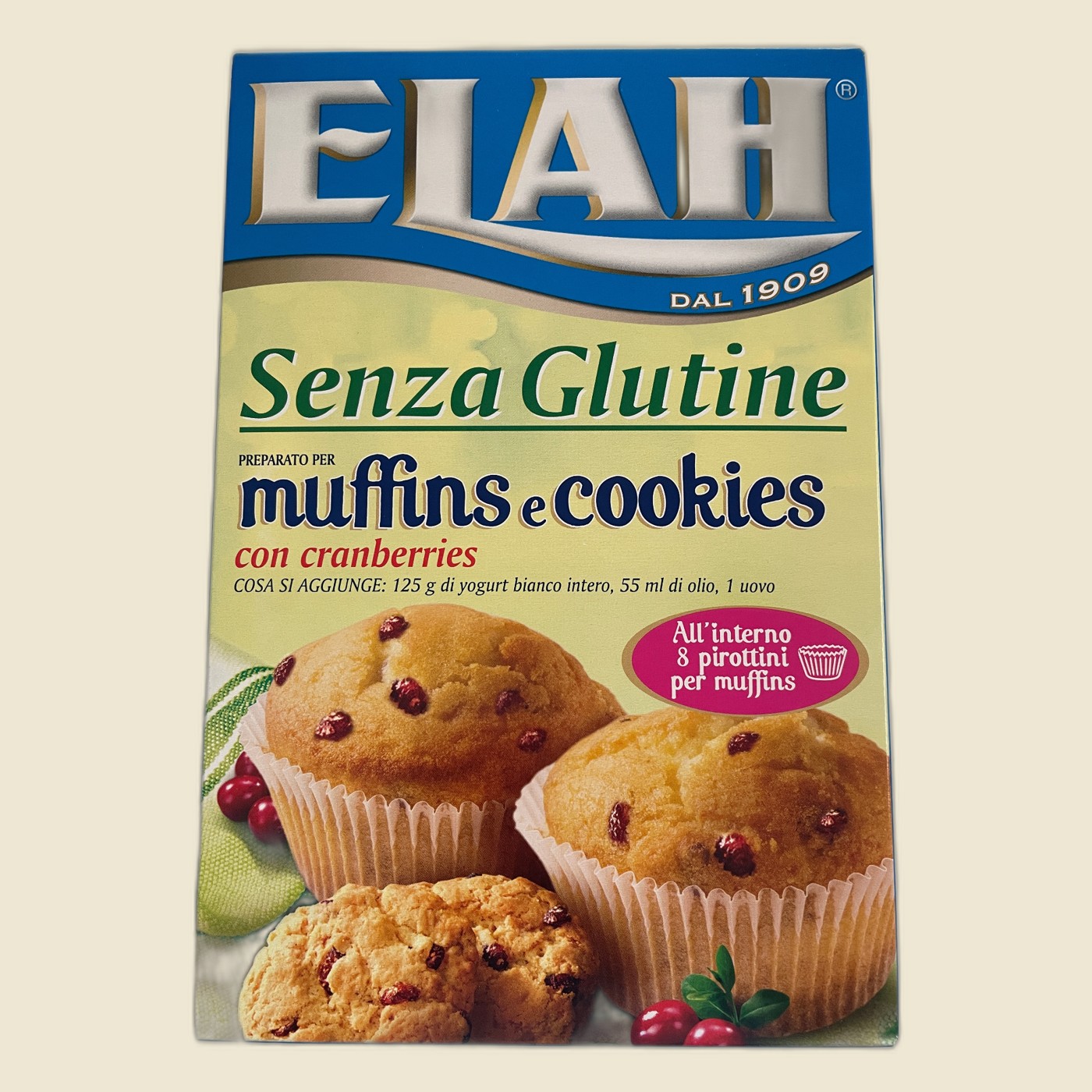 Preparato per Muffins e Cookies con Cranberries