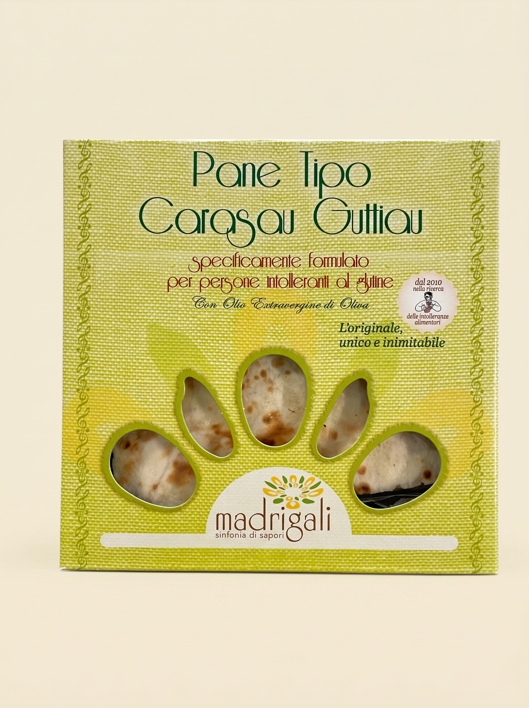 Pane tipo Carasau Guttiau