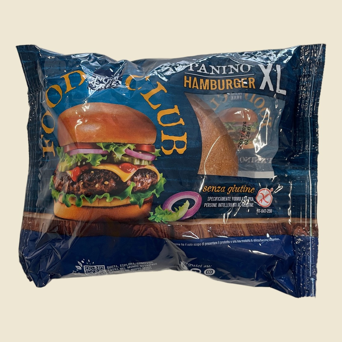 Food Club Panino Hamburger XL