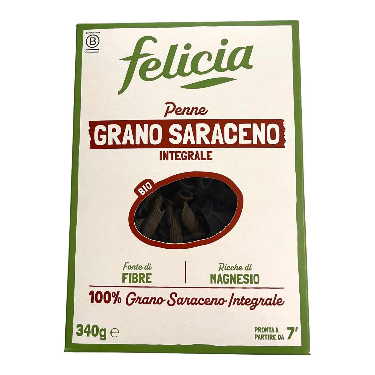 Penne Grano Saraceno Integrale Bio