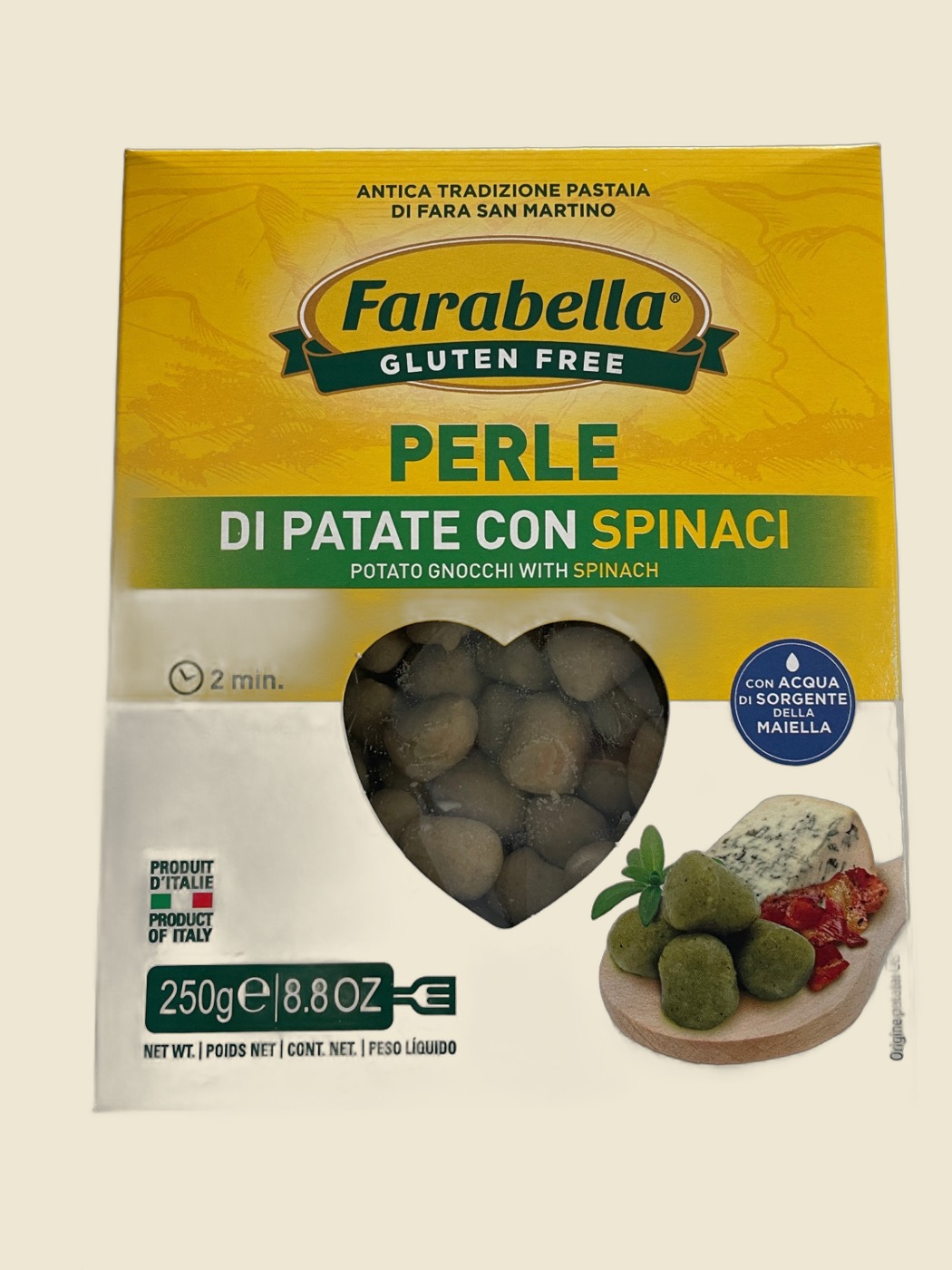 Perle di Patate con Spinaci