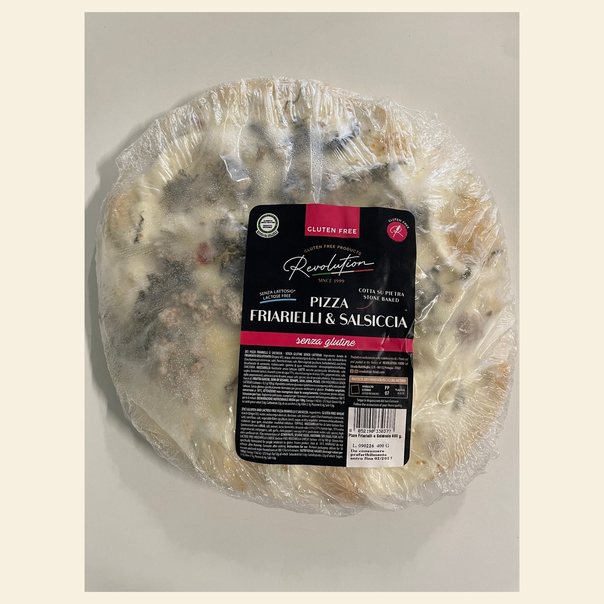 Pizza Friarielli & Salsiccia