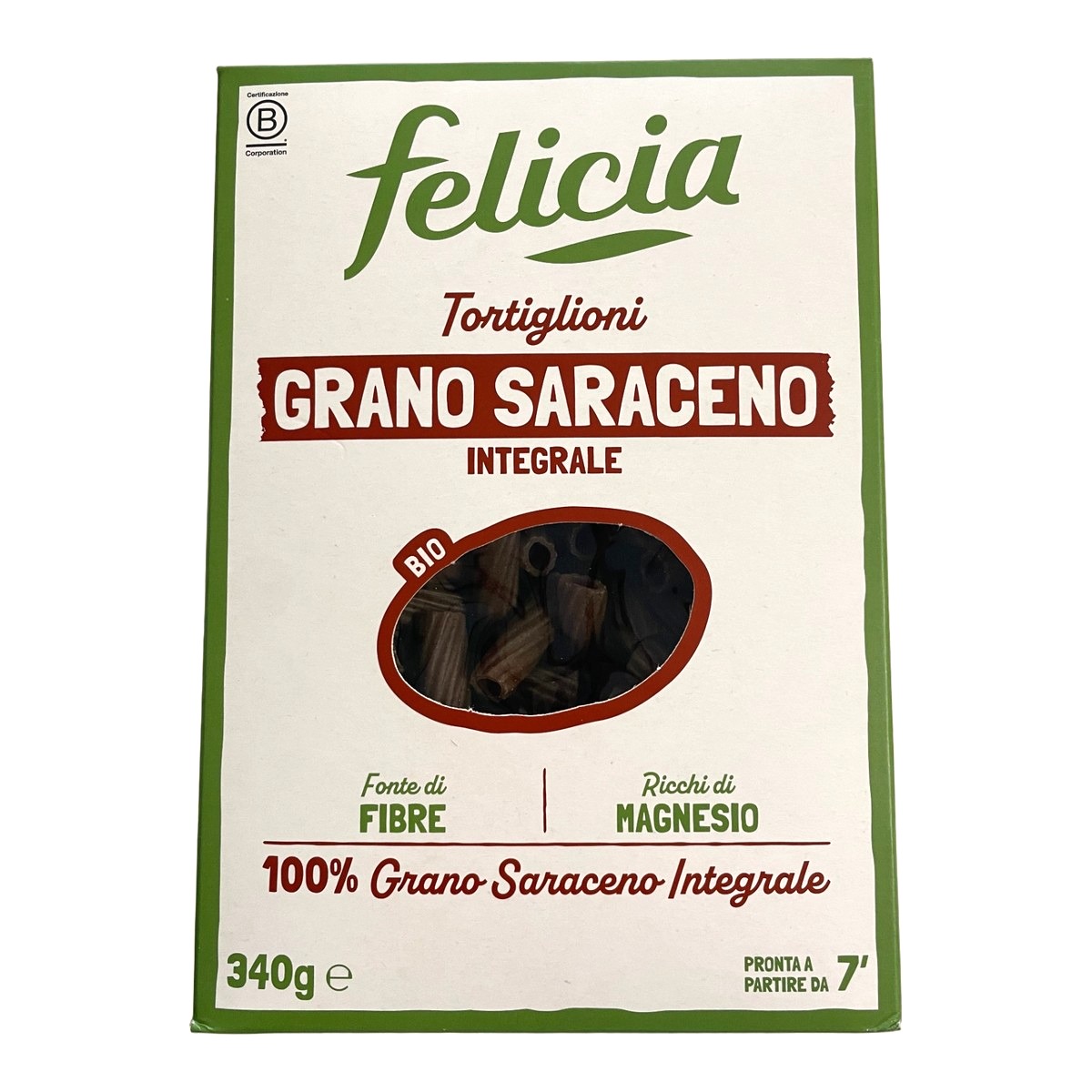 Tortiglioni Grano Saraceno Integrale Bio