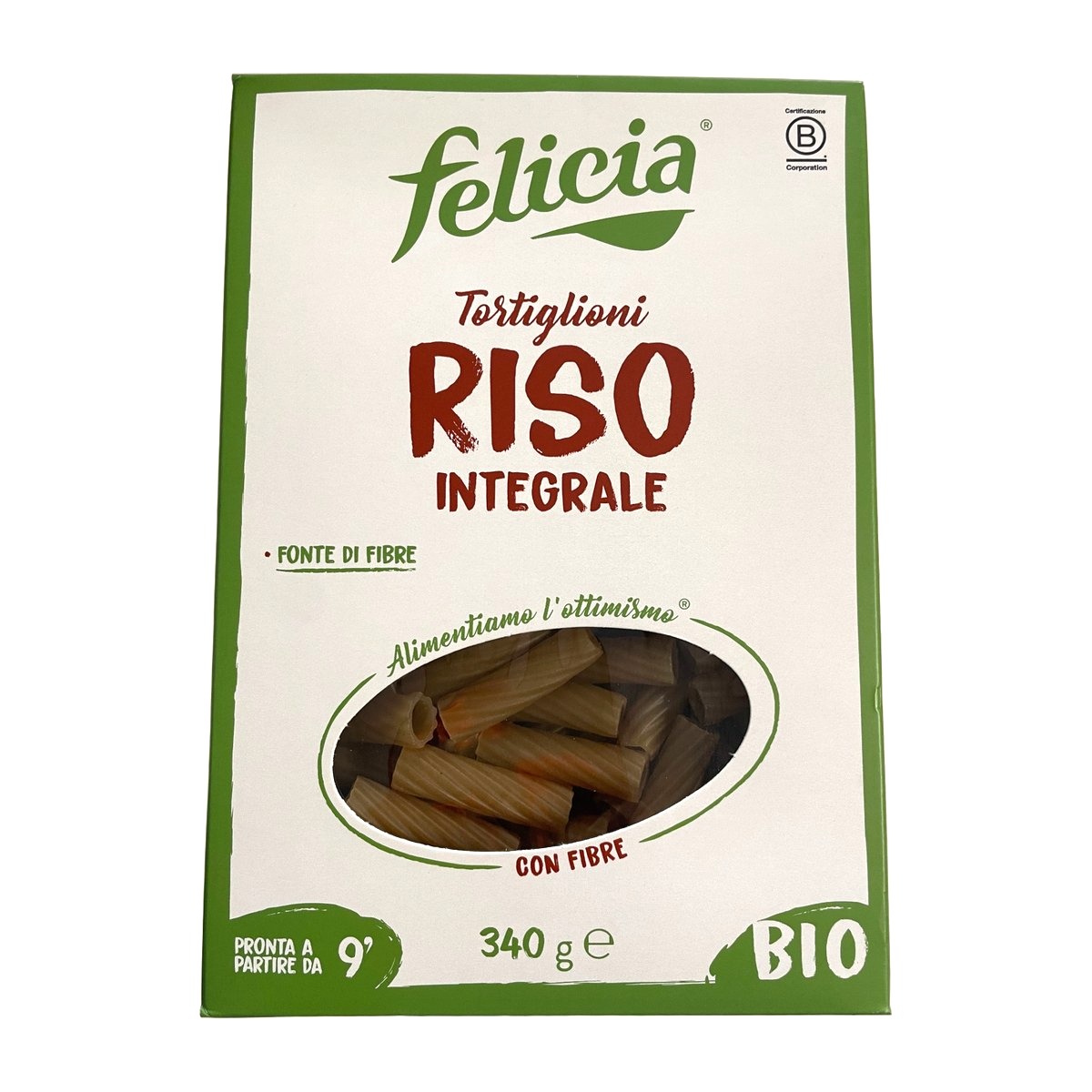 Tortiglioni Riso Integrale Bio