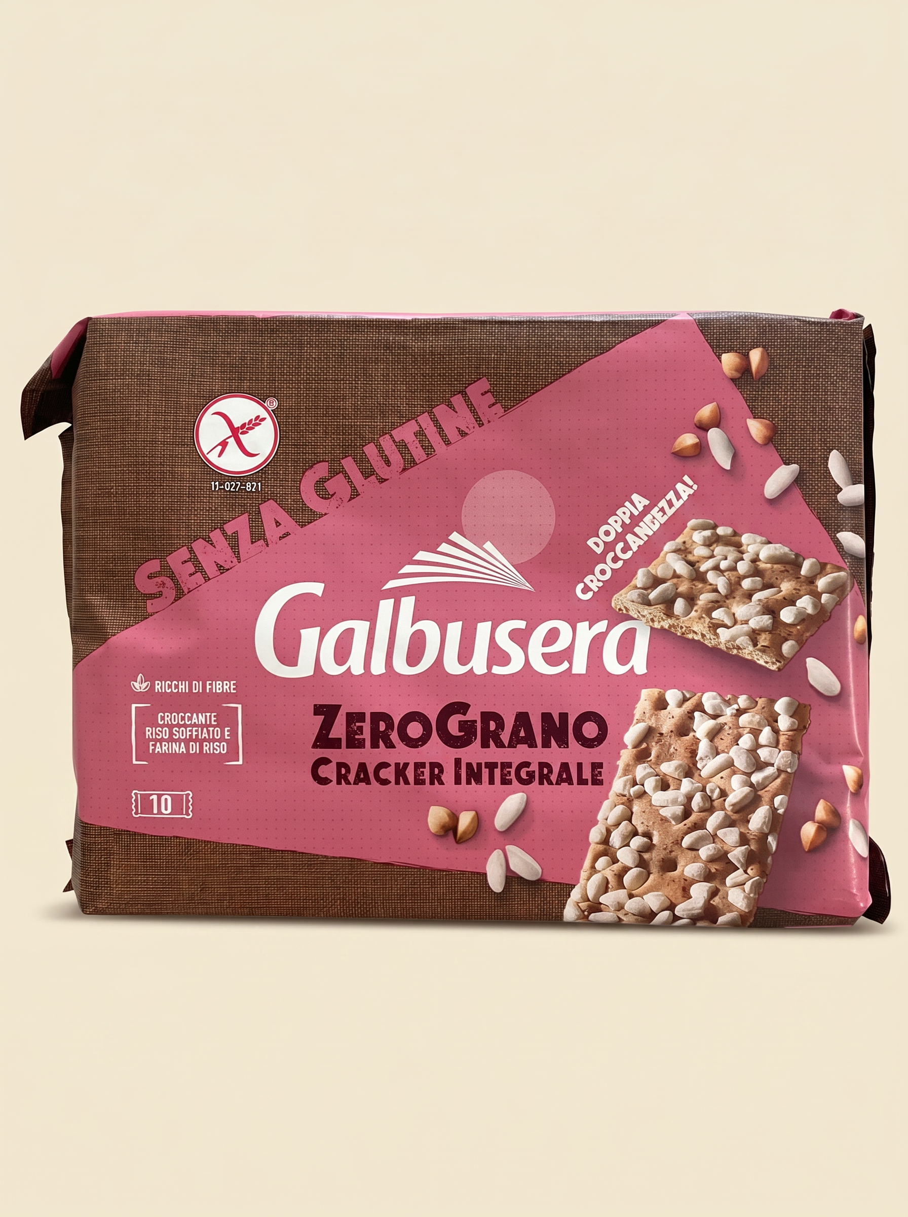 ZeroGrano Cracker Integrale